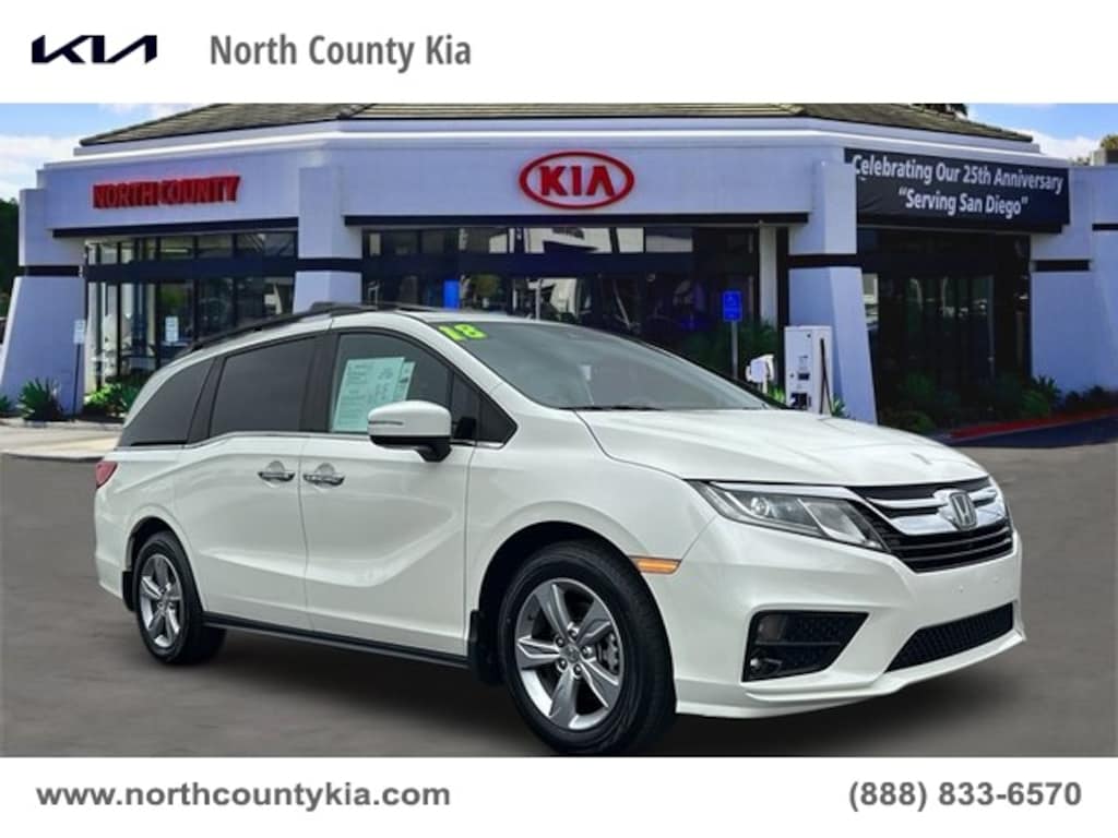 Used 2018 Honda Odyssey EX-L Van