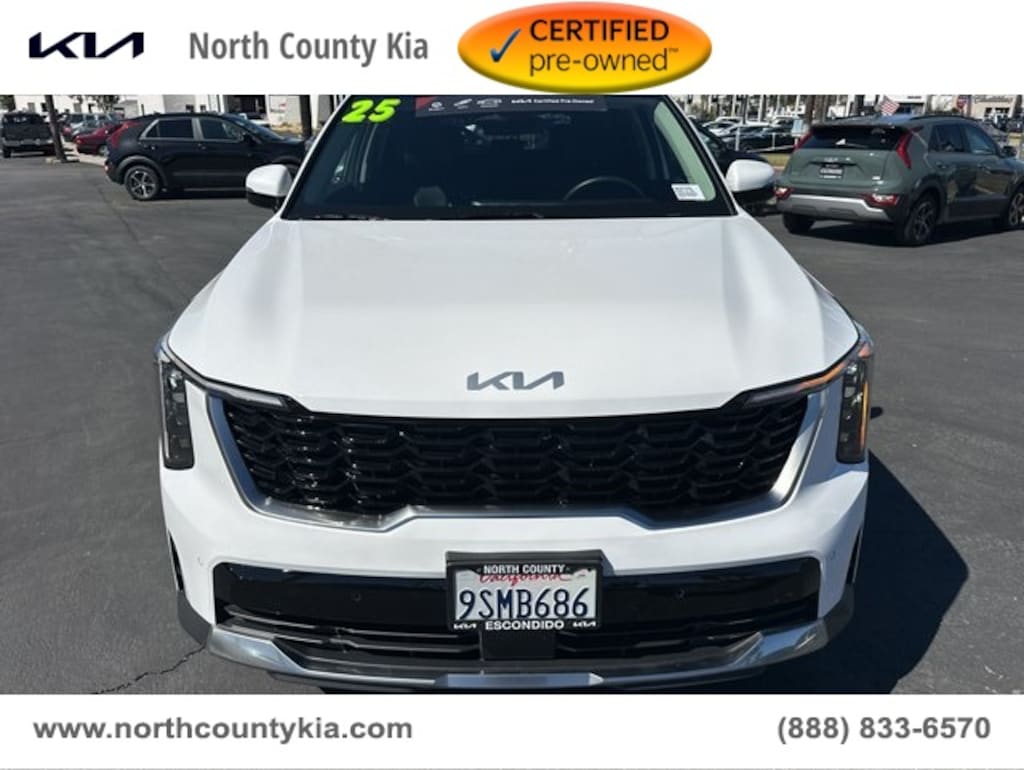 Certified 2025 Kia Sorento S SUV