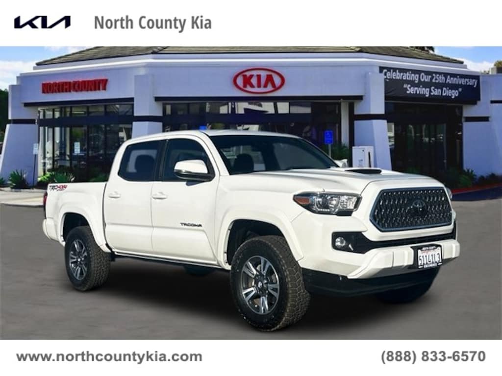 Used 2018 Toyota Tacoma TRD Sport V6 Truck Double Cab