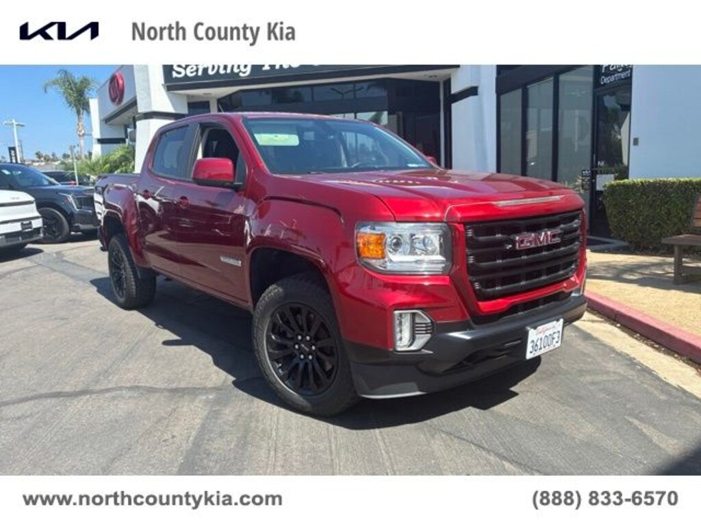 Used 2021 GMC Canyon Elevation Truck Crew Cab