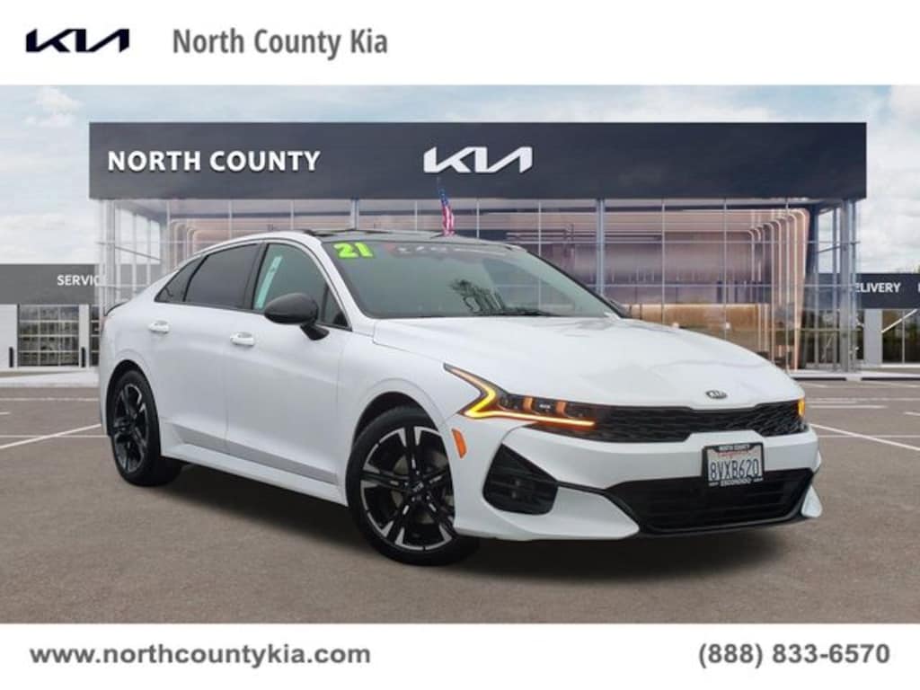 Certified 2021 Kia K5 GT-Line Sedan
