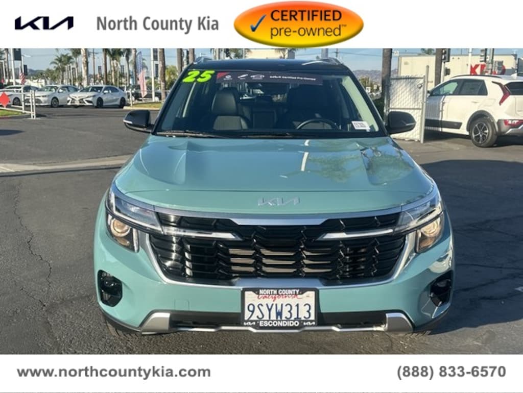 Certified 2025 Kia Seltos S SUV