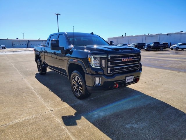 Used 2022 GMC Sierra 2500HD AT4 with VIN 1GT49PEY8NF227472 for sale in Enid, OK