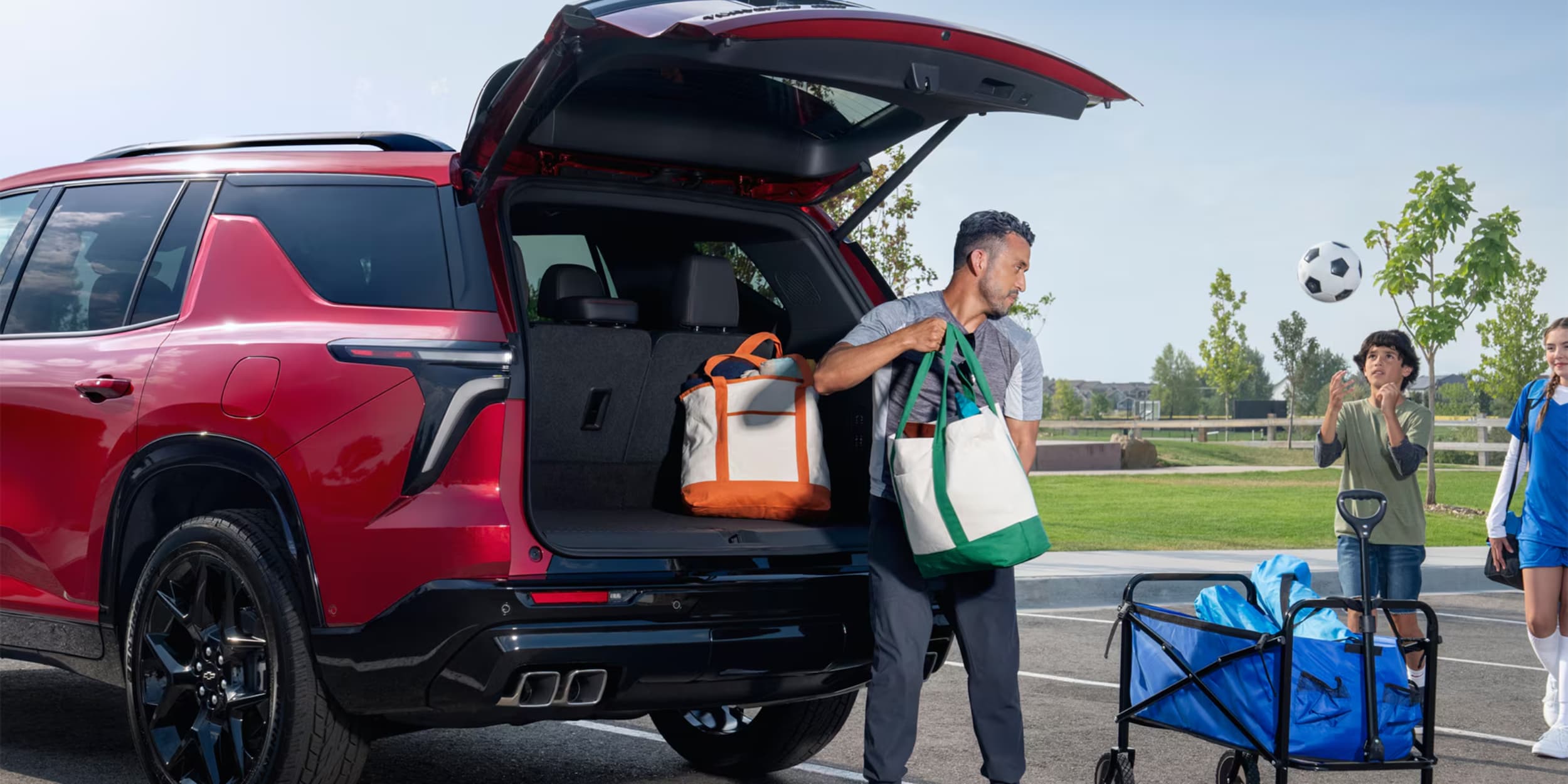 Chevy Traverse Liftgate Open