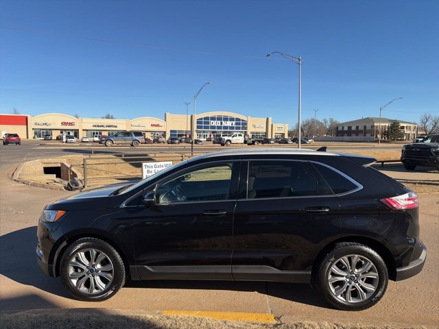 Used 2019 Ford Edge Titanium with VIN 2FMPK3K9XKBB22674 for sale in Enid, OK