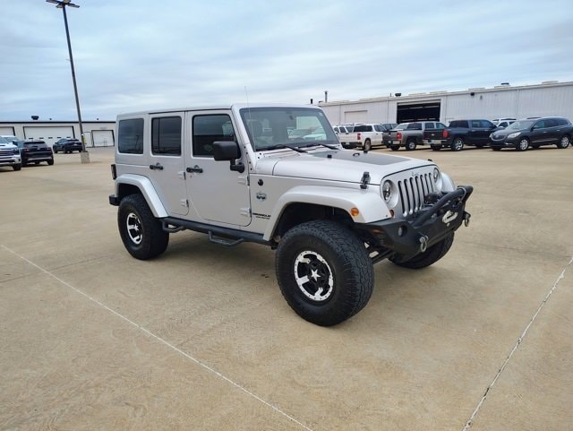Used 2012 Jeep Wrangler Unlimited Sahara with VIN 1C4BJWEG1CL167906 for sale in Enid, OK