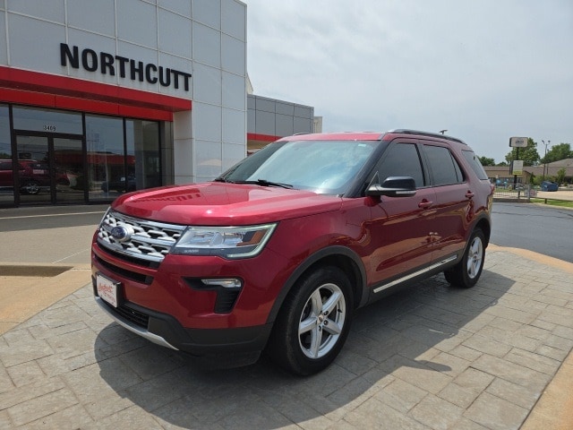 Used 2018 Ford Explorer XLT with VIN 1FM5K7D85JGC27049 for sale in Enid, OK