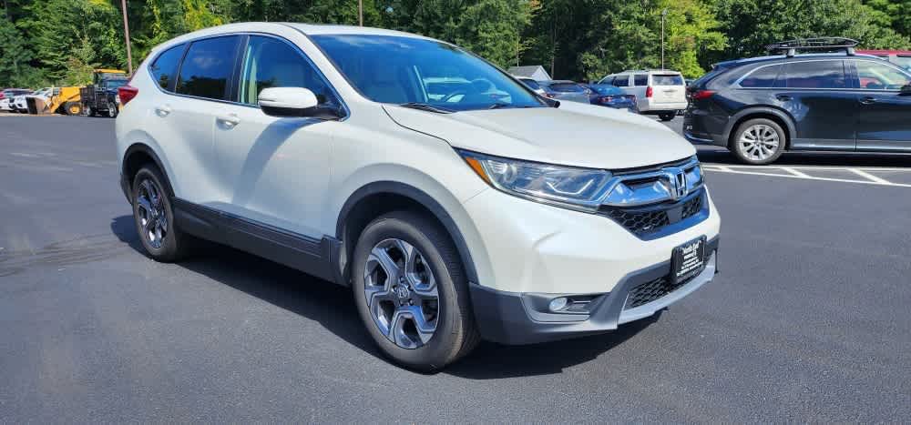 Used 2018 Honda CR-V EX-L with VIN 5J6RW2H89JL007566 for sale in Lunenburg, MA