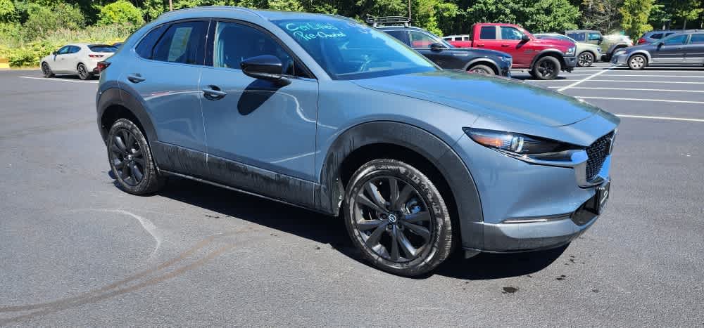 Certified 2023 Mazda CX-30 Turbo Premium with VIN 3MVDMBDYXPM560485 for sale in Lunenburg, MA