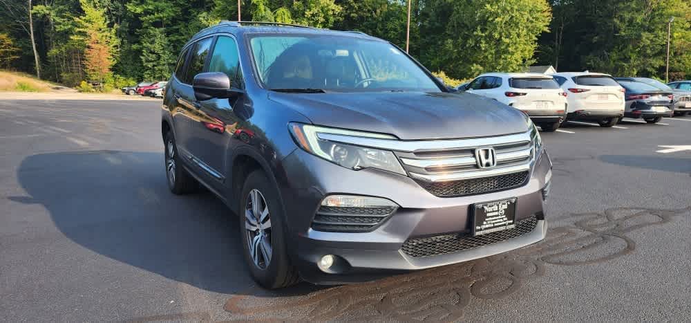 Used 2018 Honda Pilot EX-L with VIN 5FNYF6H56JB056578 for sale in Lunenburg, MA