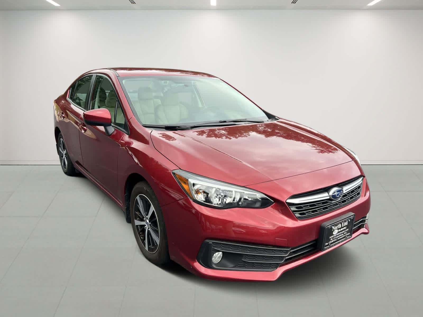 Certified 2022 Subaru Impreza Premium with VIN 4S3GKAV6XN3603099 for sale in Lunenburg, MA