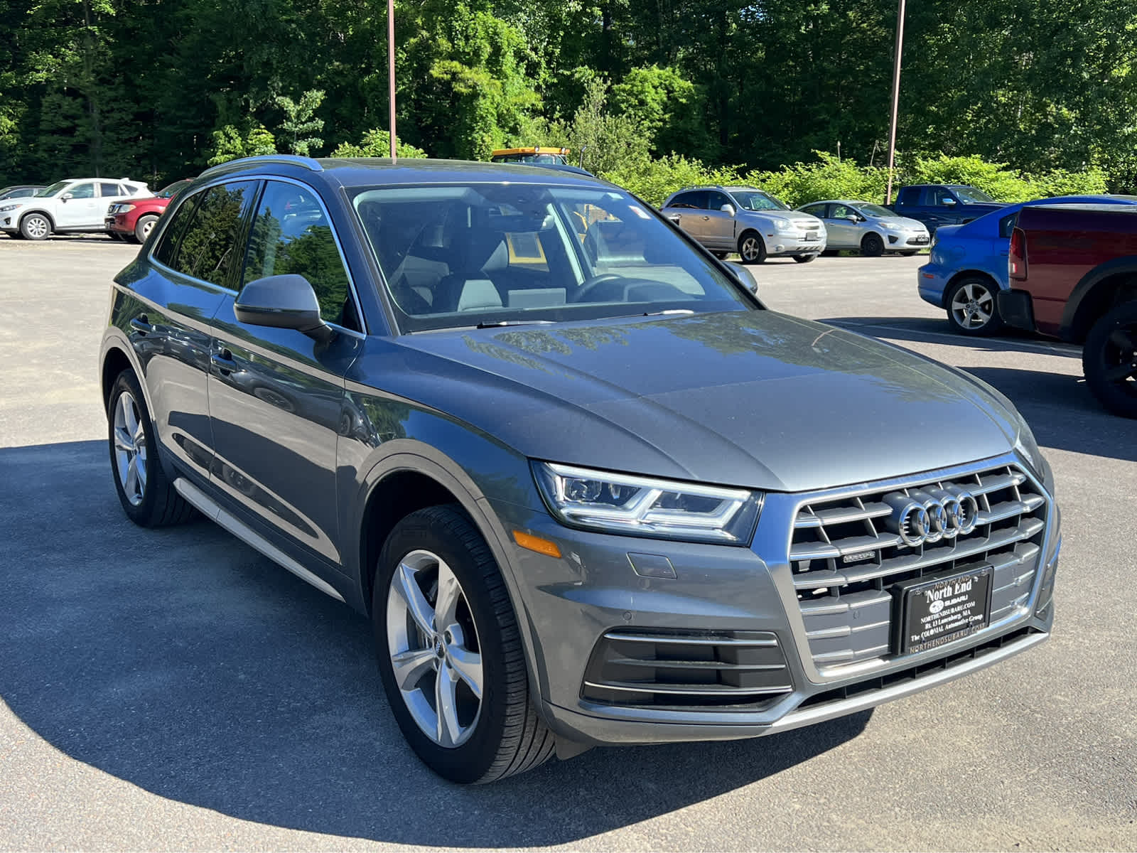 Used 2020 Audi Q5 Premium Plus with VIN WA1BNAFY8L2096640 for sale in Lunenburg, MA