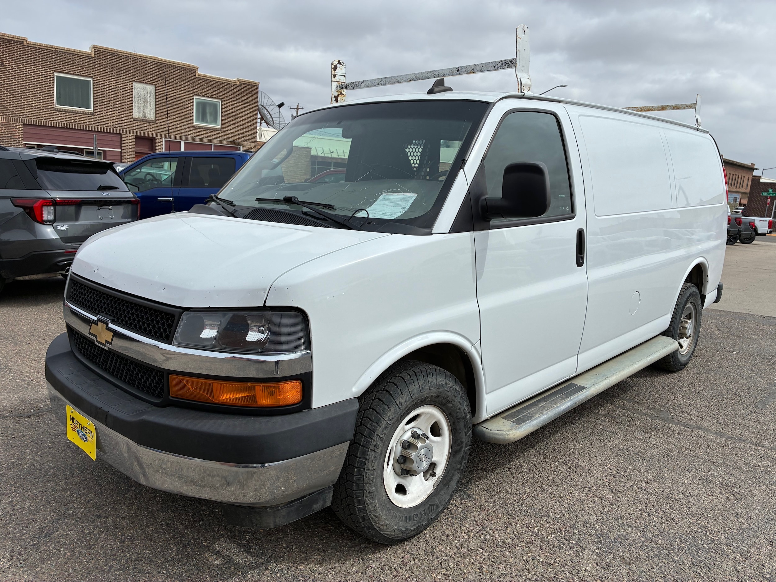 Used 2019 Chevrolet Express Cargo Work Van with VIN 1GCWGAFG2K1346094 for sale in Cut Bank, MT