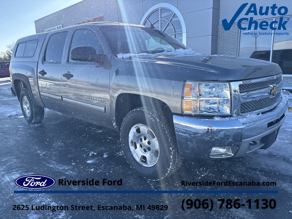 Used 2012 Chevrolet Silverado 1500 LT 4WD Crew Cab 143.5 LT