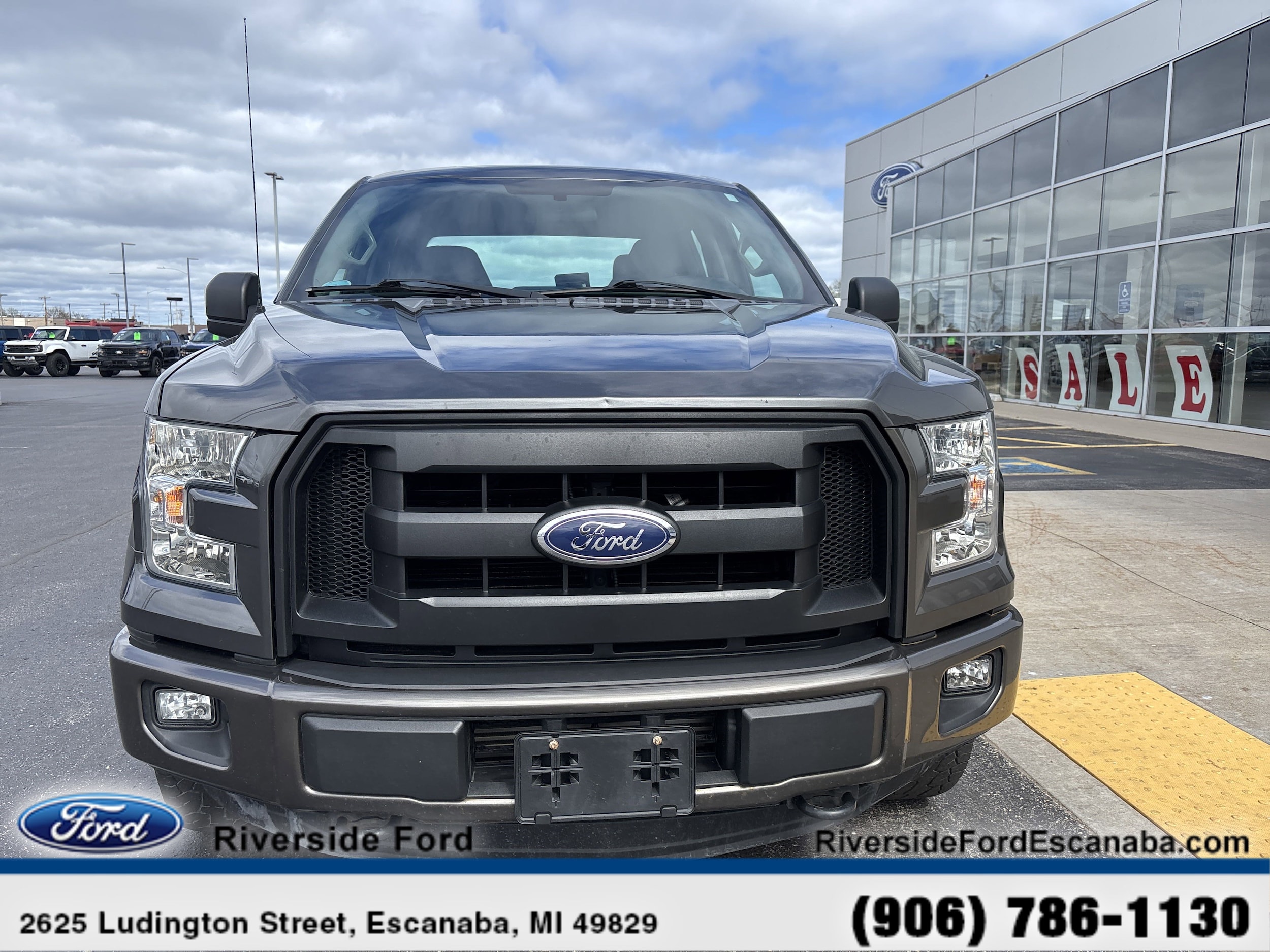 Used 2015 Ford F-150 XL with VIN 1FTEW1EG6FFB21198 for sale in Escanaba, MI
