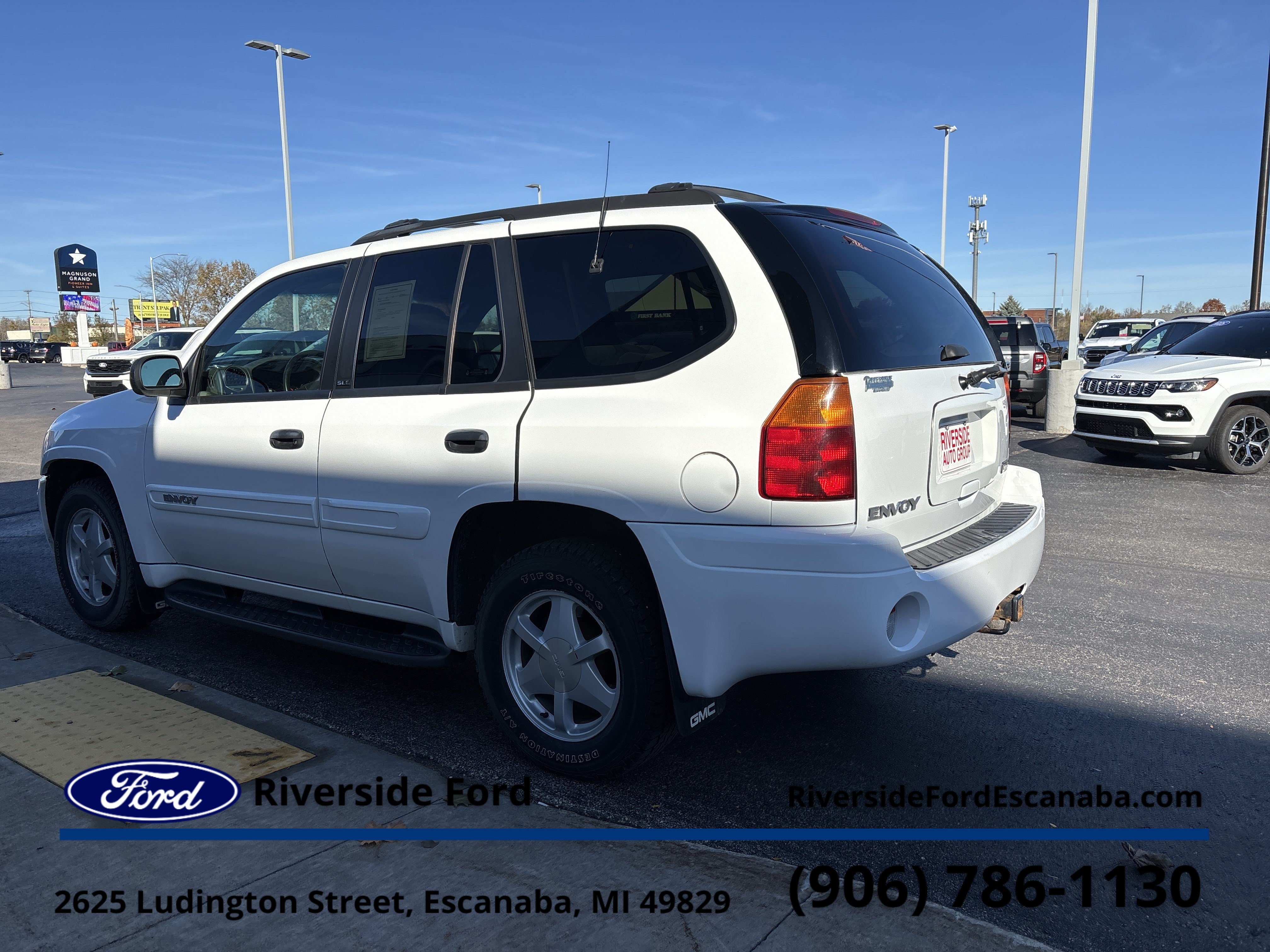 Used 2002 GMC Envoy SLE with VIN 1GKDT13S022447497 for sale in Escanaba, MI