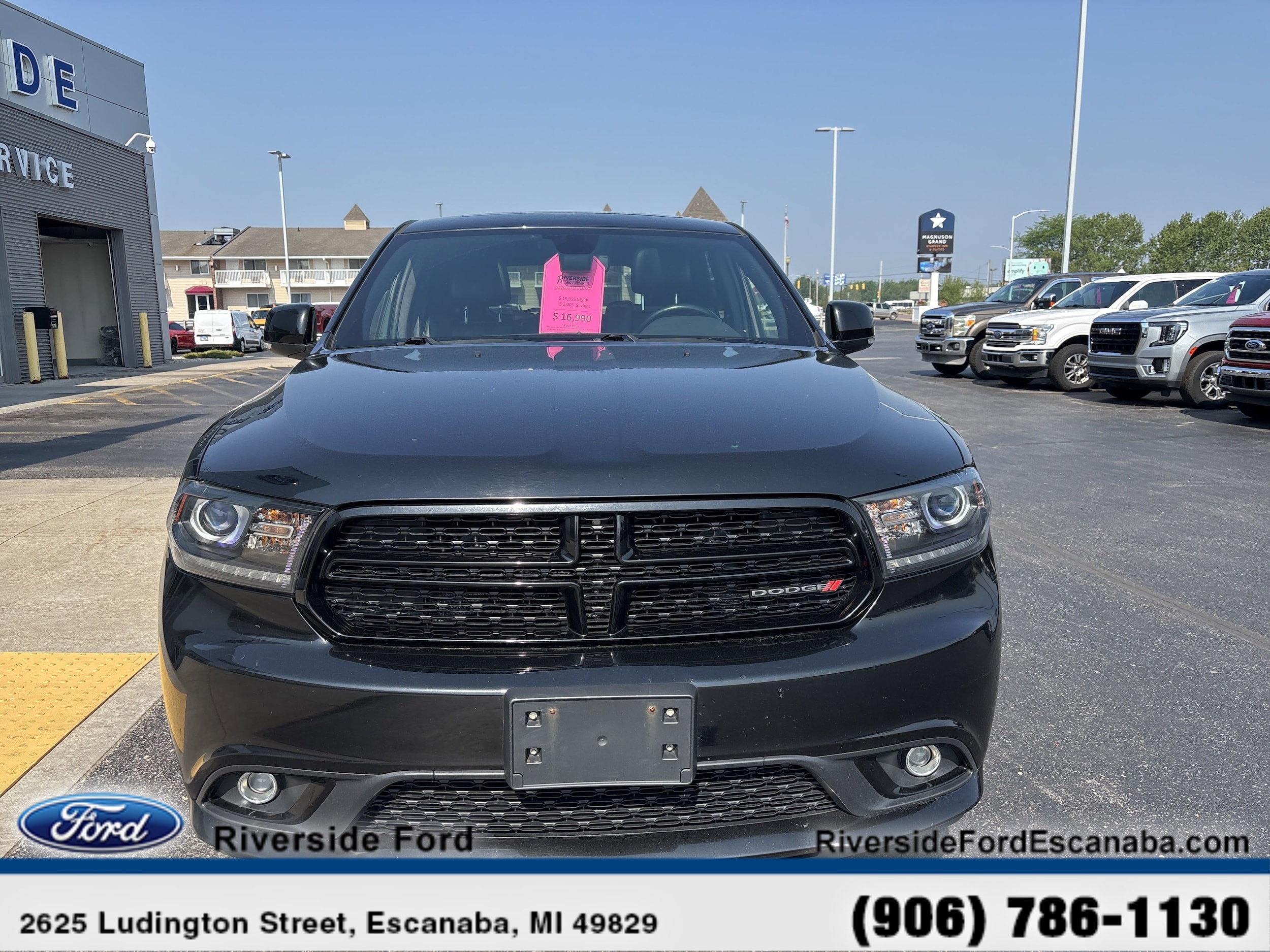 Used 2018 Dodge Durango GT with VIN 1C4RDJDG2JC431433 for sale in Escanaba, MI