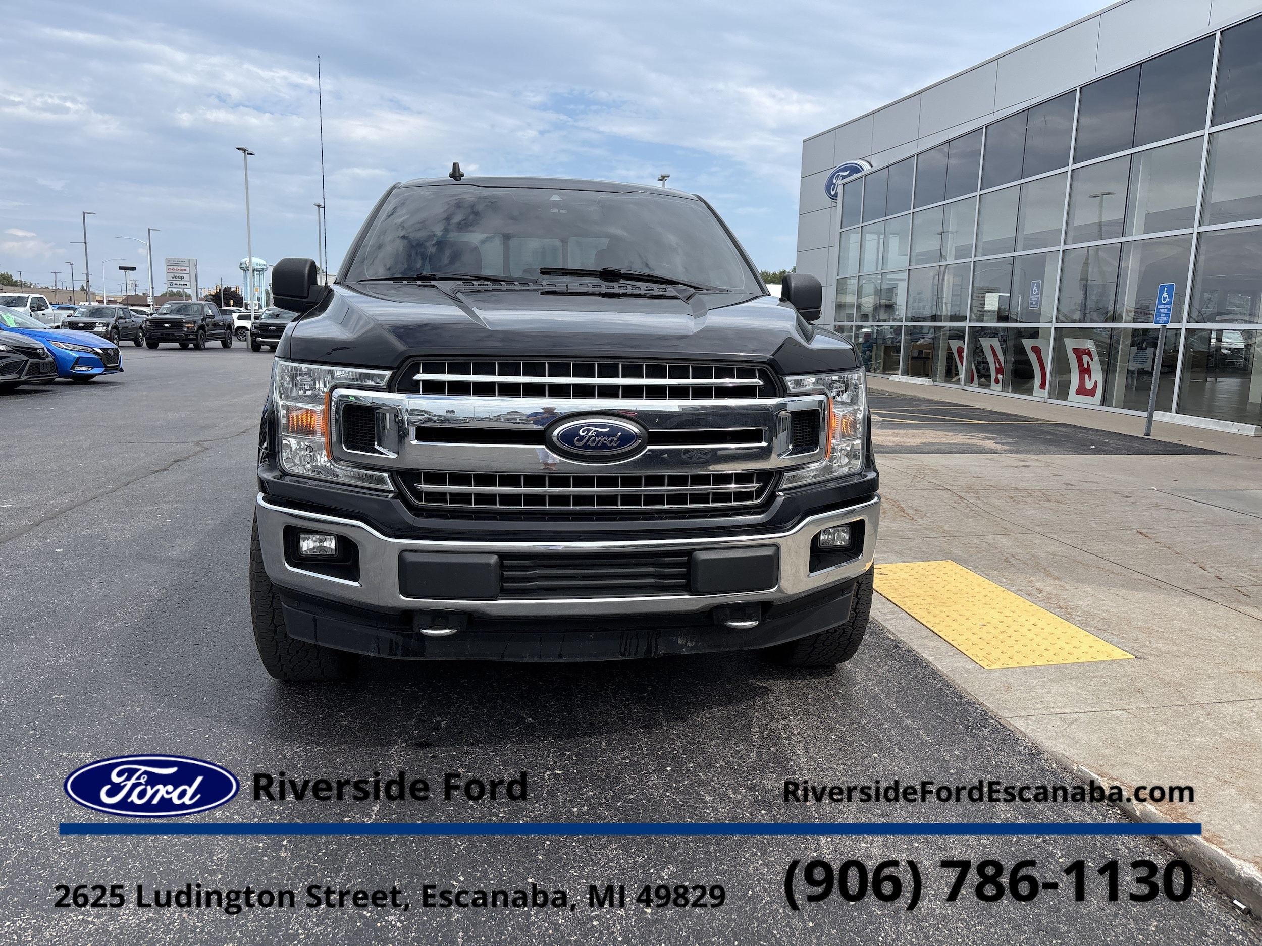 Used 2019 Ford F-150 XLT with VIN 1FTEW1E51KFB15902 for sale in Escanaba, MI