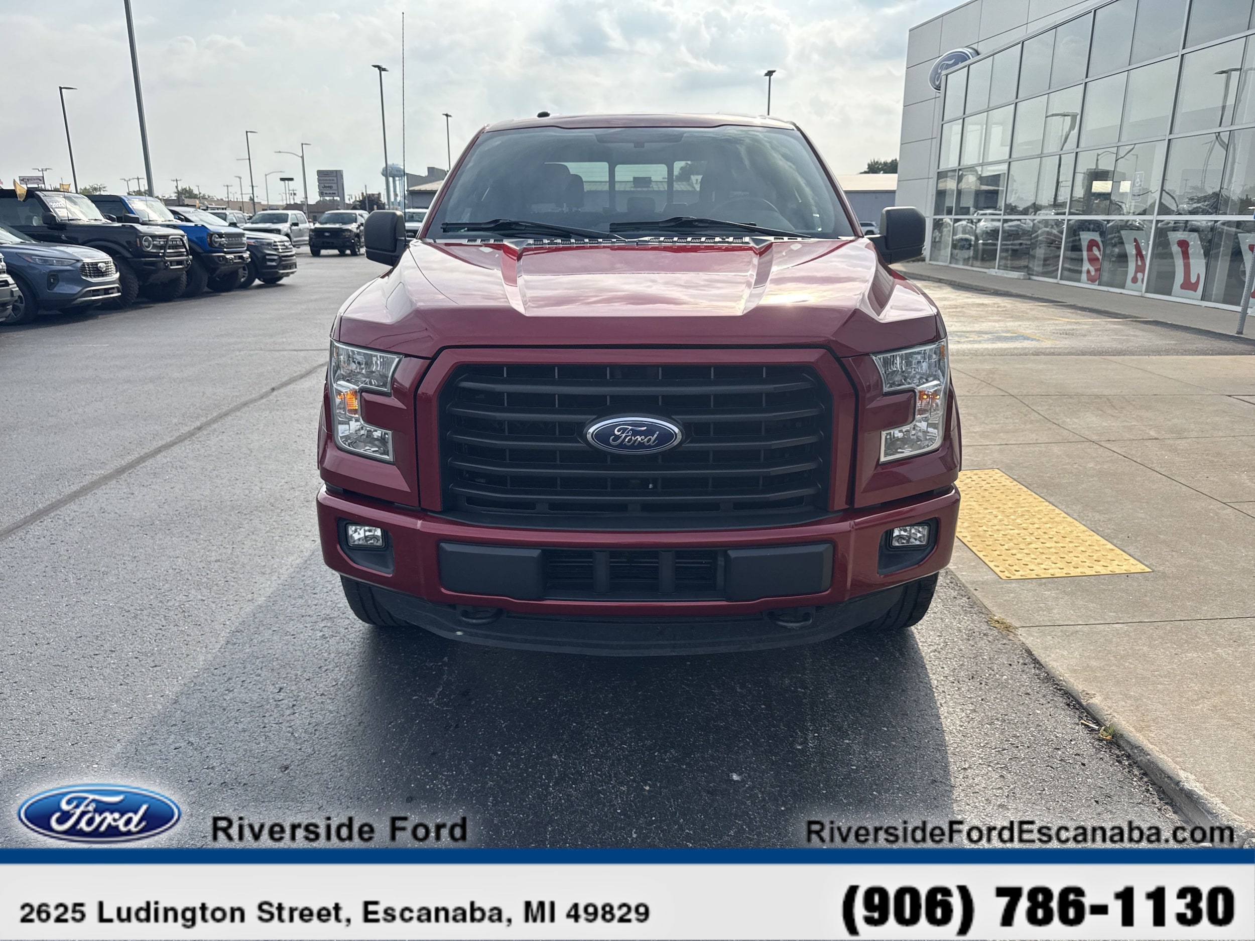 Used 2015 Ford F-150 XLT with VIN 1FTEW1EP5FFB22360 for sale in Escanaba, MI