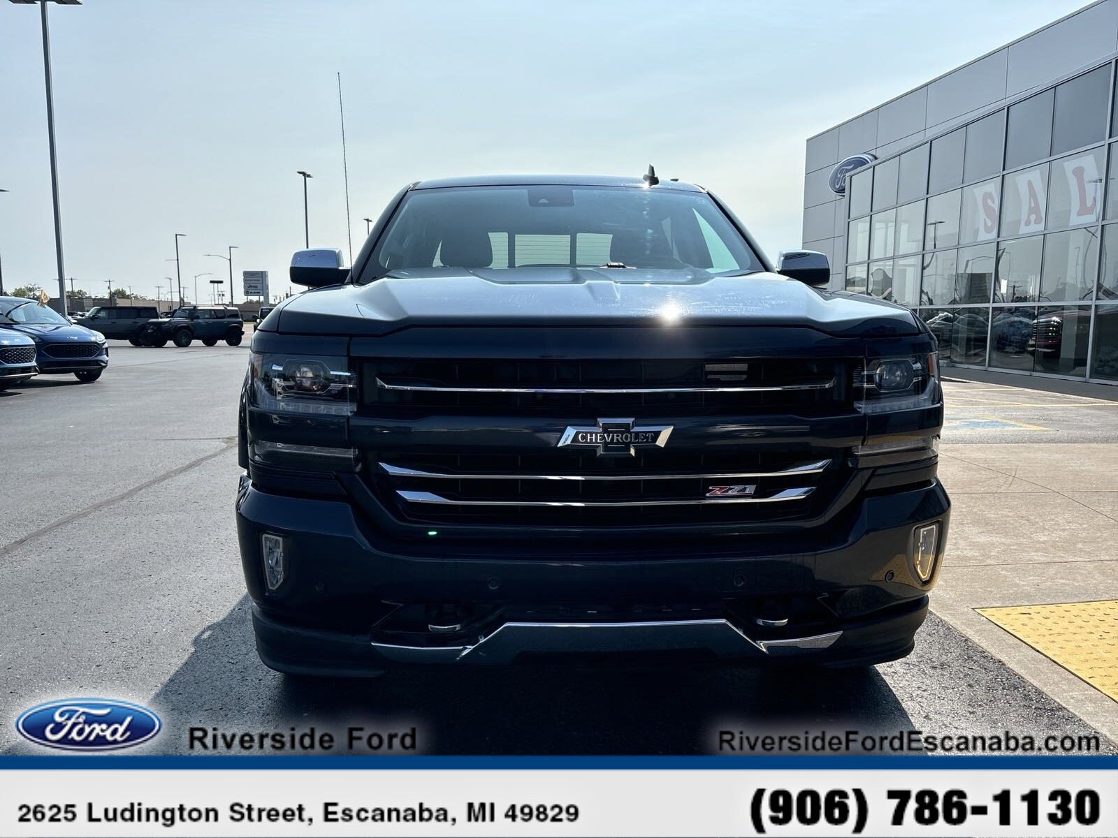 Certified 2018 Chevrolet Silverado 1500 LTZ Z71 with VIN 3GCUKSEC9JG286082 for sale in Escanaba, MI