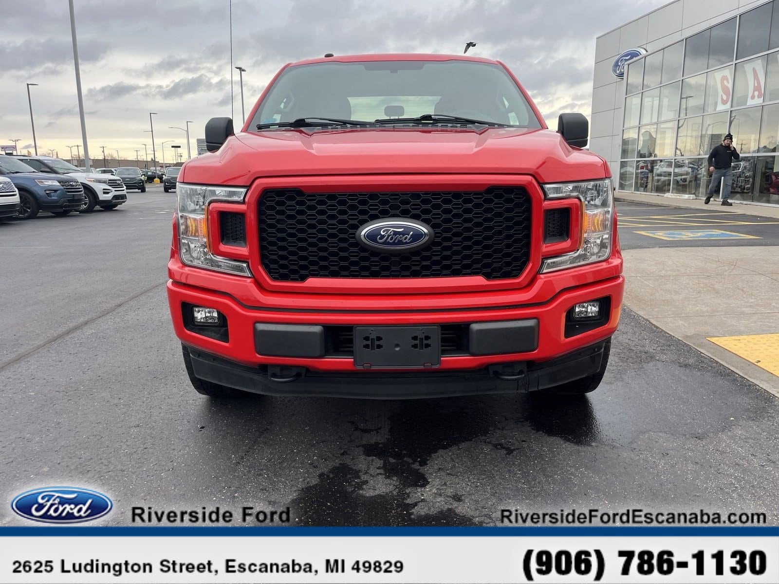 Certified 2018 Ford F-150 XL with VIN 1FTEW1EP9JFD81524 for sale in Escanaba, MI