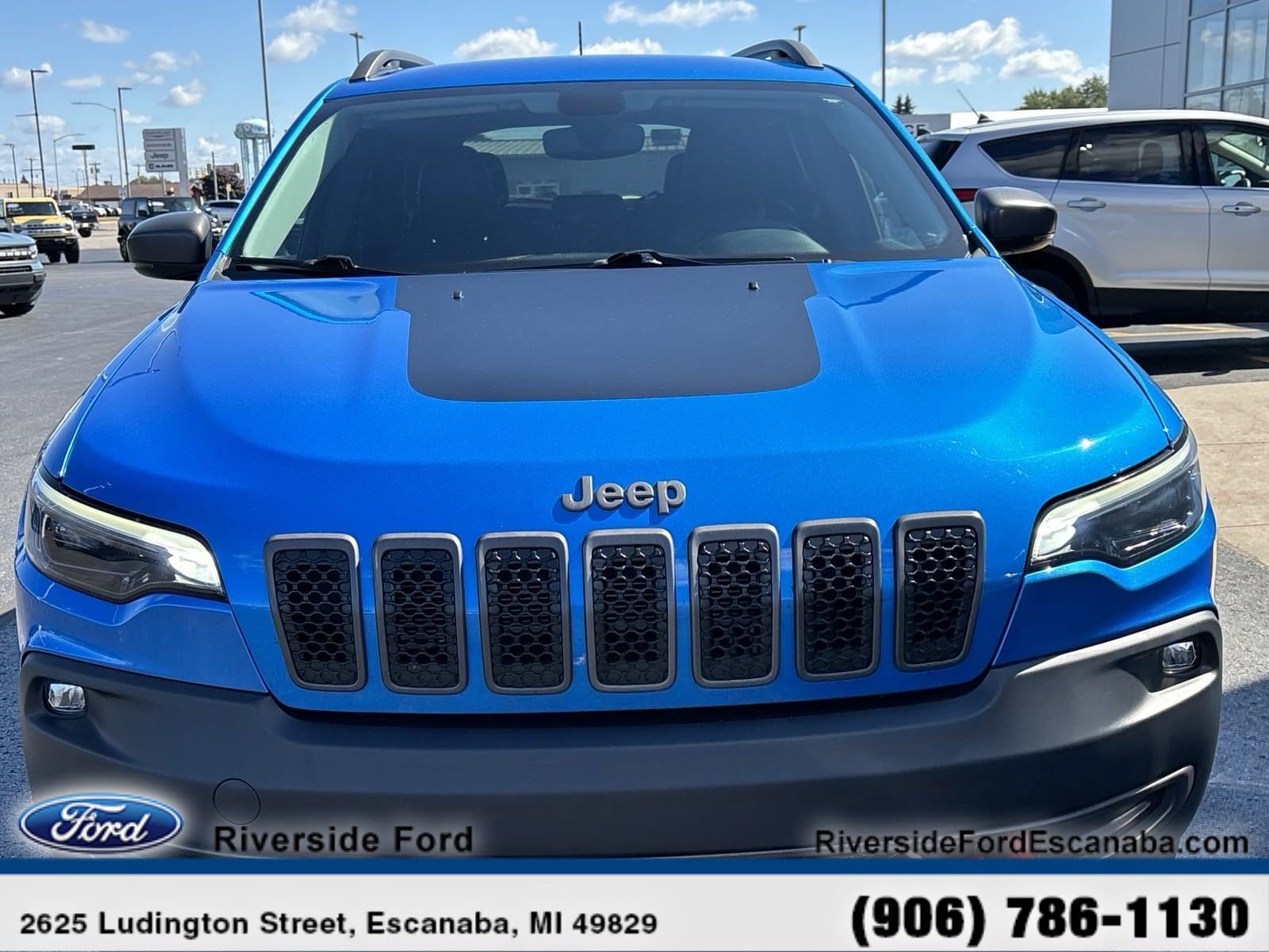 Certified 2020 Jeep Cherokee Trailhawk with VIN 1C4PJMBX8LD636885 for sale in Escanaba, MI