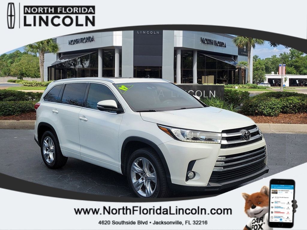 Used 2017 Toyota Highlander Limited Sport Utility