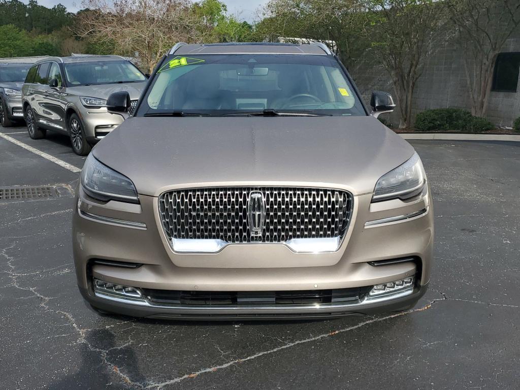 Certified 2021 Lincoln Aviator Reserve with VIN 5LM5J7XC8MGL18322 for sale in Jacksonville, FL