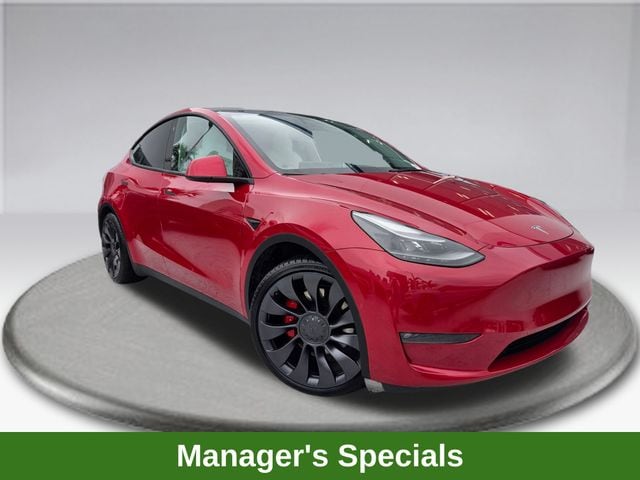Used 2022 Tesla Model Y Performance with VIN 7SAYGDEF9NF463995 for sale in Fort Lauderdale, FL