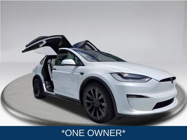 Used 2022 Tesla Model X Plaid with VIN 7SAXCBE67NF340045 for sale in Fort Lauderdale, FL