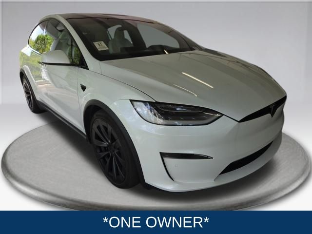 Used 2022 Tesla Model X Plaid with VIN 7SAXCBE67NF340045 for sale in Fort Lauderdale, FL