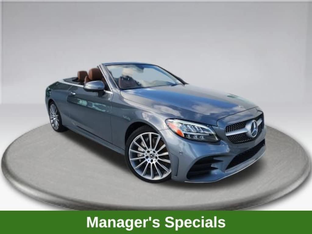 Used 2020 Mercedes-Benz C-Class C 300 4matic® Convertible