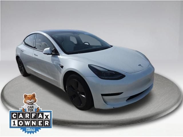 Used 2023 Tesla Model 3 Base with VIN 5YJ3E1EA2PF421896 for sale in Fort Lauderdale, FL