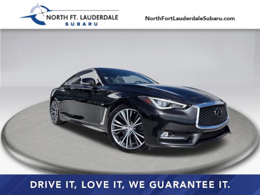 Used 2019 INFINITI Q60 3.0t Luxe Coupe