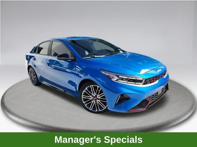 Used 2022 Kia FORTE GT with VIN 3KPF44ACXNE486703 for sale in Fort Lauderdale, FL