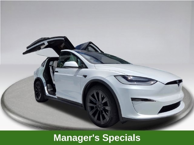 Used 2022 Tesla Model X Plaid with VIN 7SAXCBE67NF340045 for sale in Fort Lauderdale, FL