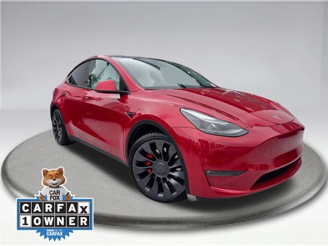 Used 2022 Tesla Model Y Performance with VIN 7SAYGDEF9NF463995 for sale in Fort Lauderdale, FL