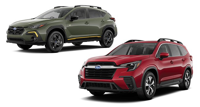 Subaru Ascent and Crosstrek