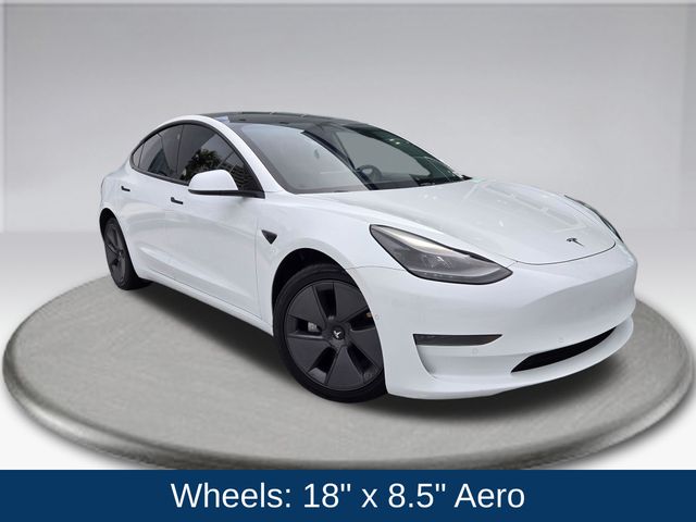 Used 2021 Tesla Model 3 Base with VIN 5YJ3E1EA3MF075787 for sale in Fort Lauderdale, FL