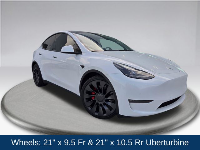 Used 2022 Tesla Model Y Performance with VIN 7SAYGDEFXNF374856 for sale in Fort Lauderdale, FL