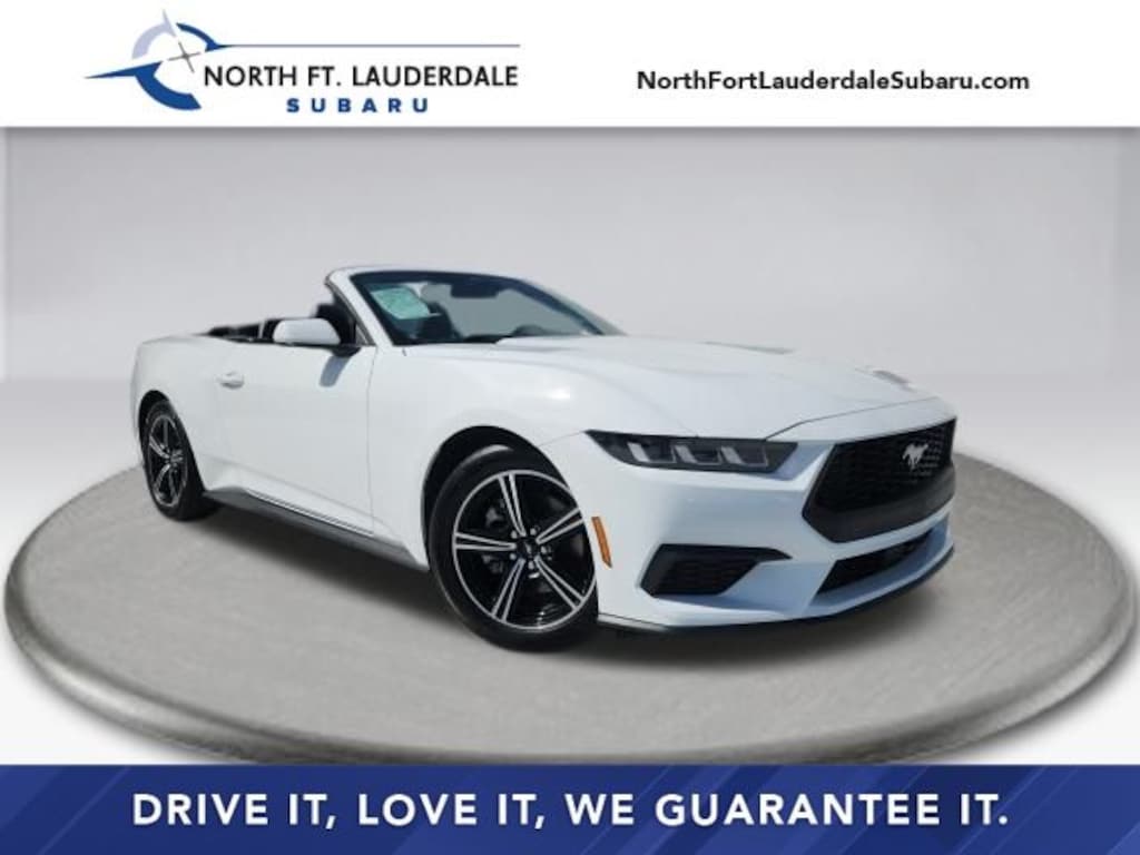 Used 2025 Ford Mustang Ecoboost Premium Convertible