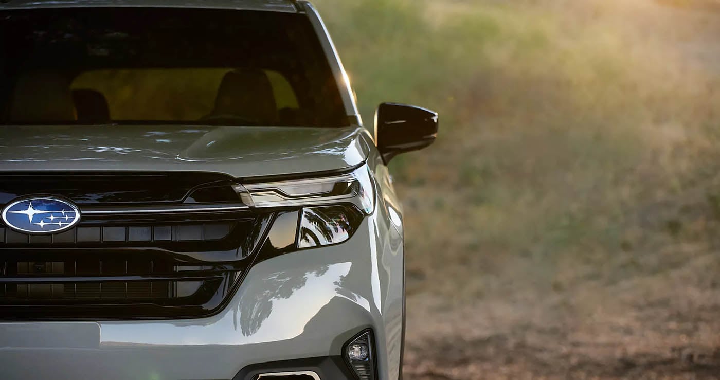 Modern Elements, Bold Grille, Striking Headlights, Geometric Trim Accents, Muscular Design Contours, Eye-Catching Aesthetic, Touring Edition, Sport Edition, Subaru SUV, Future of Driving, Spacious Interior, Cutting-Edge Technology