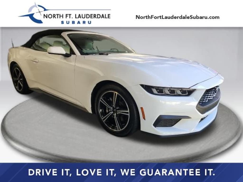 Used 2024 Ford Mustang Ecoboost Premium Convertible