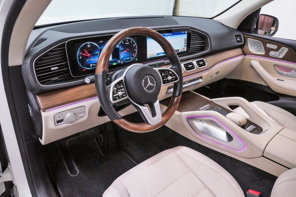 Used 2021 Mercedes-Benz GLS GLS450 with VIN 4JGFF5KE5MA434005 for sale in Spring, TX