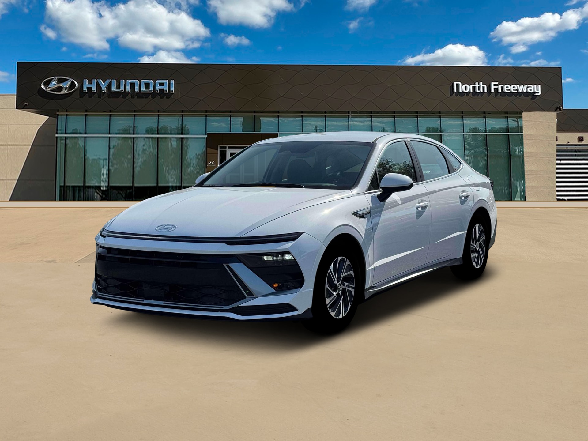 New 2026 Hyundai Sonata Hybrid Blue