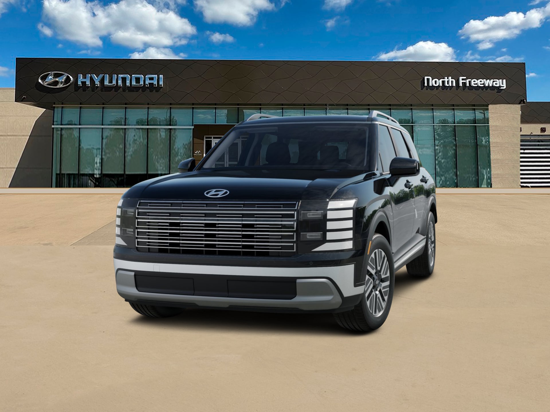 2026 Hyundai Palisade Blue SEL 7 Passenger Hybrid FWD's photo