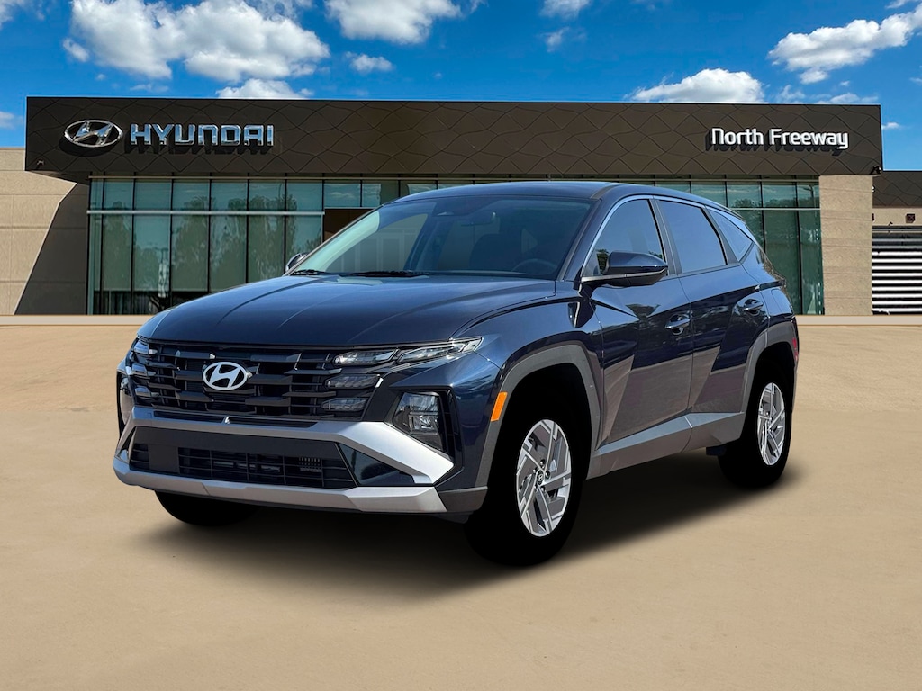 New 2026 Hyundai Tucson Hybrid Blue SUV
