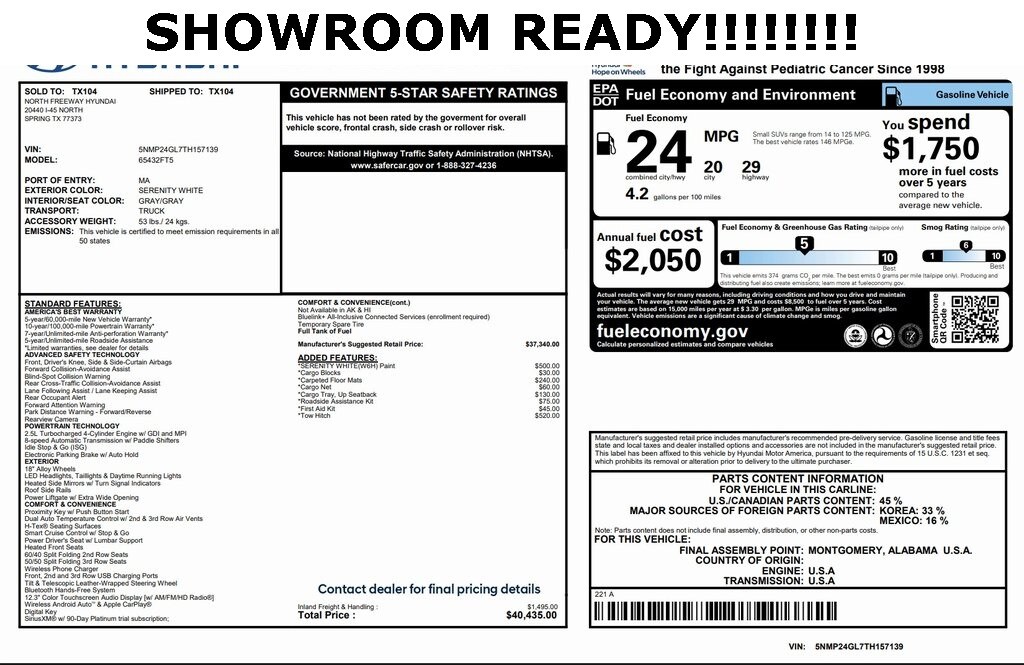 Certified 2026 Hyundai Santa Fe SEL SUV