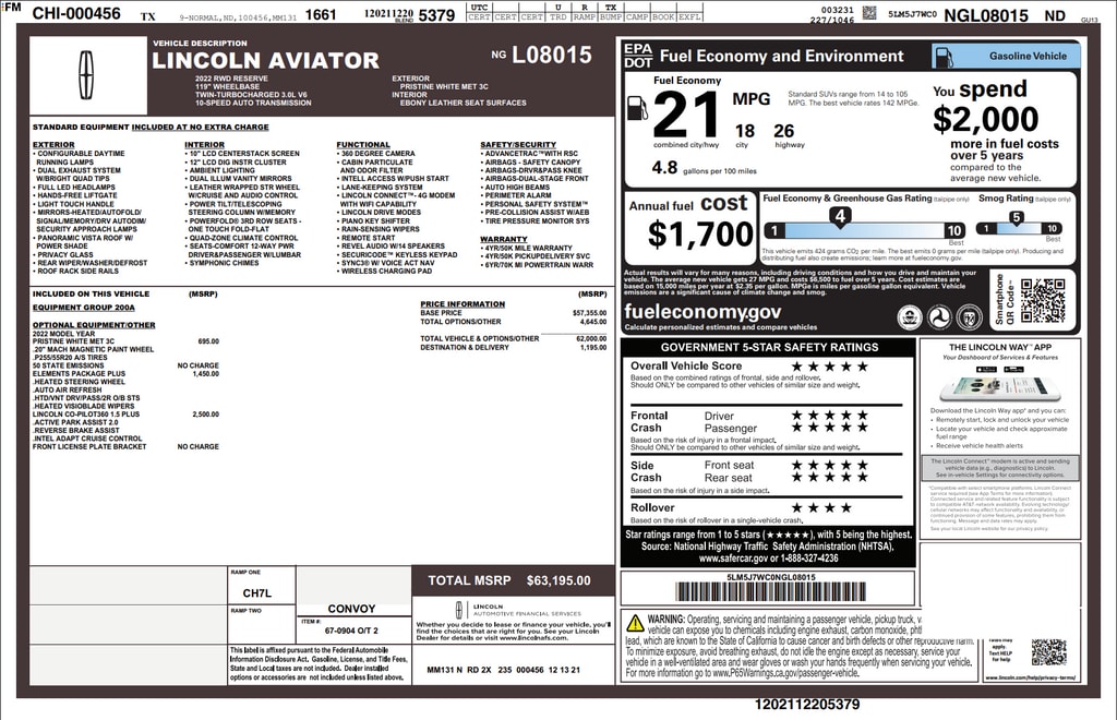 2022 Lincoln Aviator Reserve - Photo 3