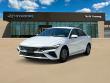 New 2025 Hyundai Elantra Hybrid Blue Sedan
